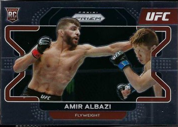 Amir Albazi 2022 Panini Prizm UFC Base #75 Black