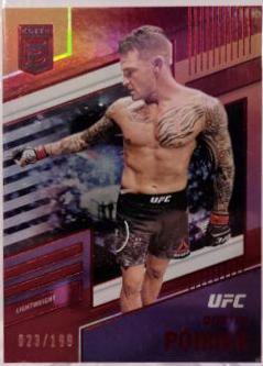 Dustin Poirier 2022 Panini Chronicles UFC Base Elite #257 Platinum
