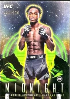 Da'Mon Blackshear 2024 Topps Midnight UFC Base #39 Morning