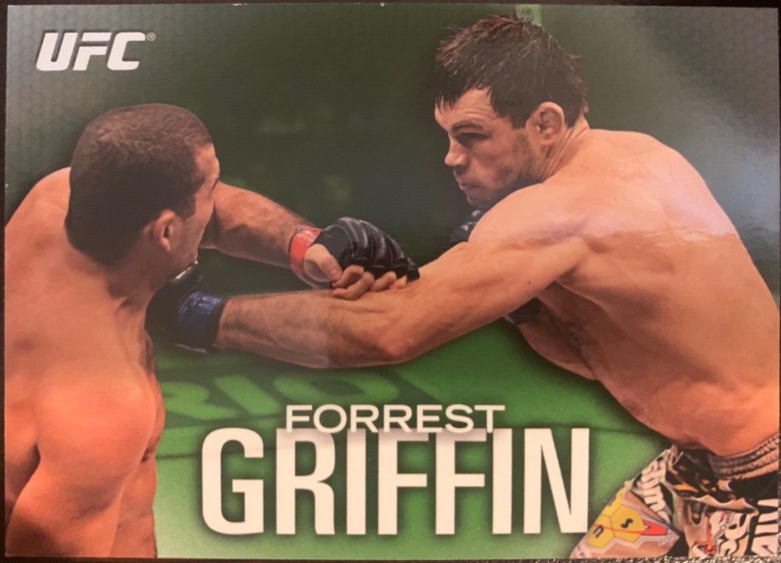 Forrest Griffin 2012 Topps UFC Knockout Base #30 Green