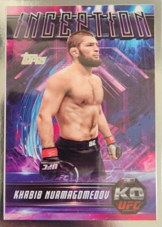 Khabib Nurmagomedov 2025 Topps Knockout UFC Inception #IN-95 Gold