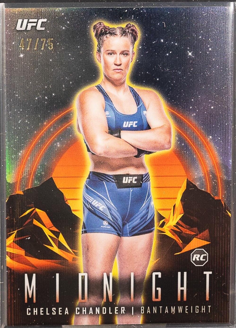 Chelsea Chandler 2024 Topps Midnight UFC Base #27 Dusk