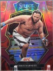 Chris Barnett 2023 Panini Select UFC Premier Level #170 Maroon