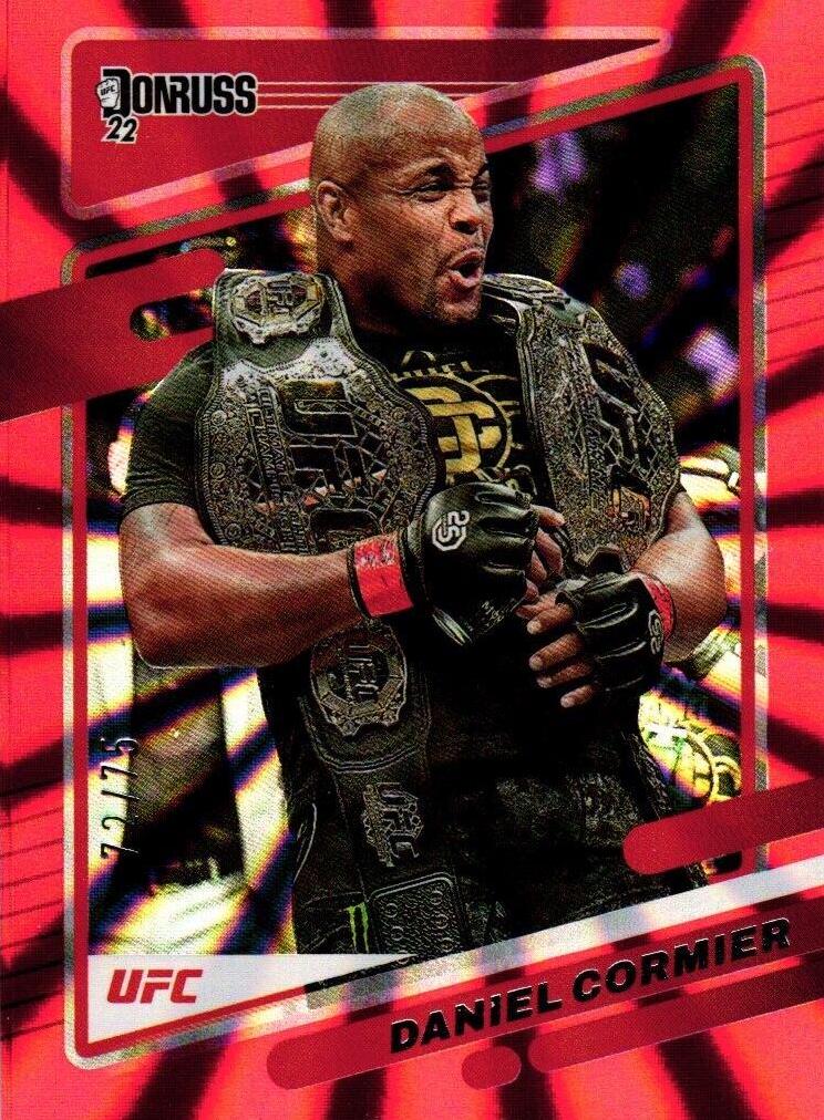 Daniel Cormier 2022 Panini Donruss UFC Base #178 Red