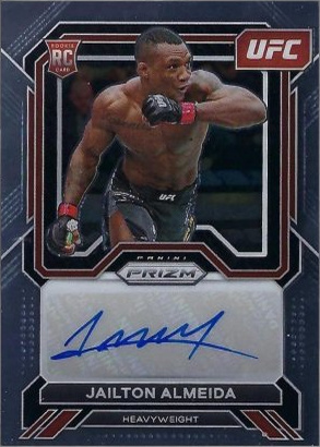 Jailton Almeida 2023 Panini Prizm UFC Superstar Autographs #SA-JAD