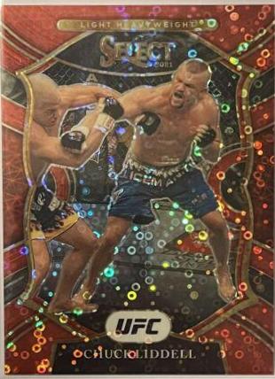 Chuck Liddell 2021 Panini Select UFC Concourse #88 Red Disco