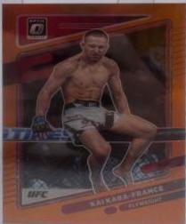 Kai Kara-France 2022 Panini Donruss Optic UFC Base #24 Green