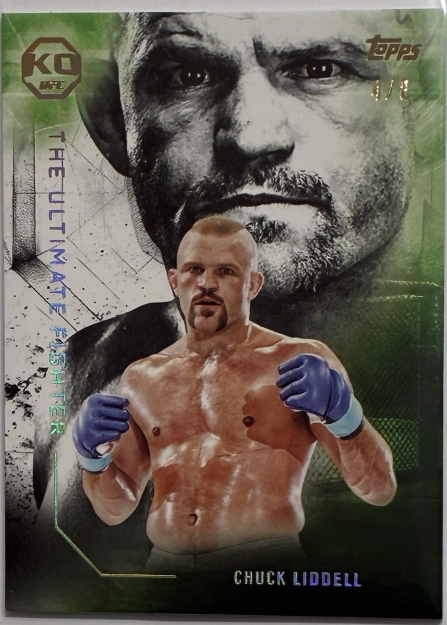Chuck Liddell 2025 Topps Knockout UFC The Ultimate Fighter #UF-12 Gold