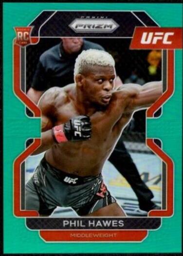 Phil Hawes 2022 Panini Prizm UFC Base #190 Teal