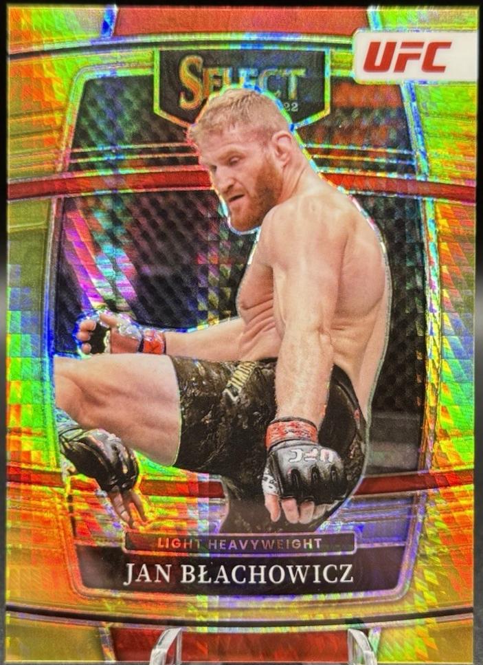 Jan Błachowicz 2022 Panini Select UFC Concourse #37 Lucky Envelopes