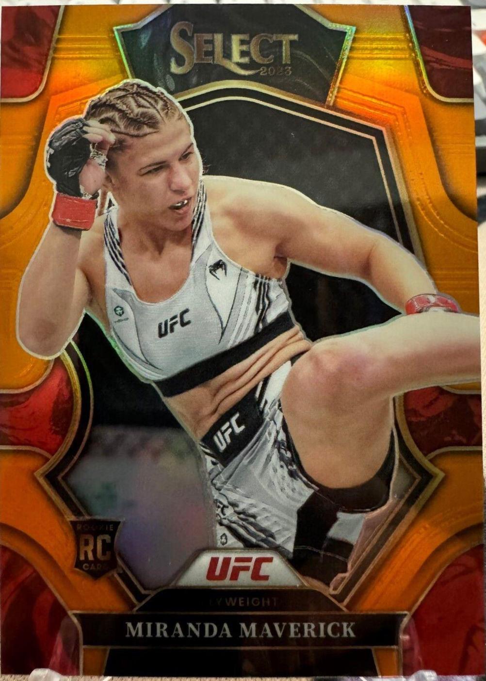 Miranda Maverick 2023 Panini Select UFC Premier Level #167 Orange