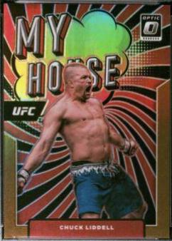 Chuck Liddell 2022 Panini Donruss Optic UFC My House #1 Gold