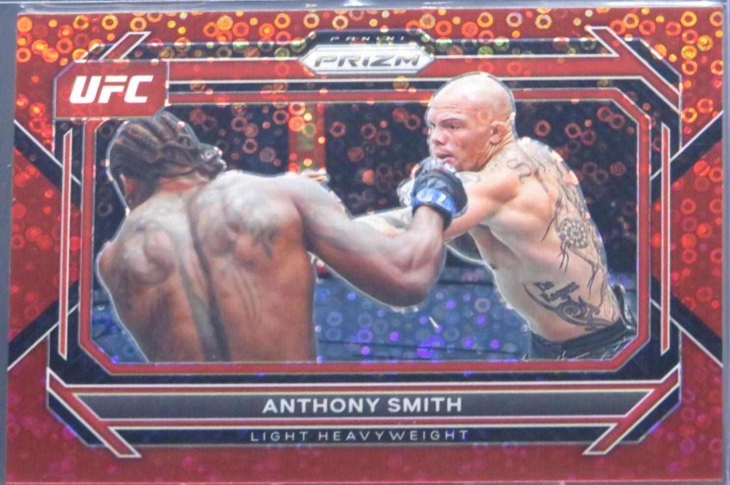 Anthony Smith 2023 Panini Prizm Under Card UFC Base #96 Red
