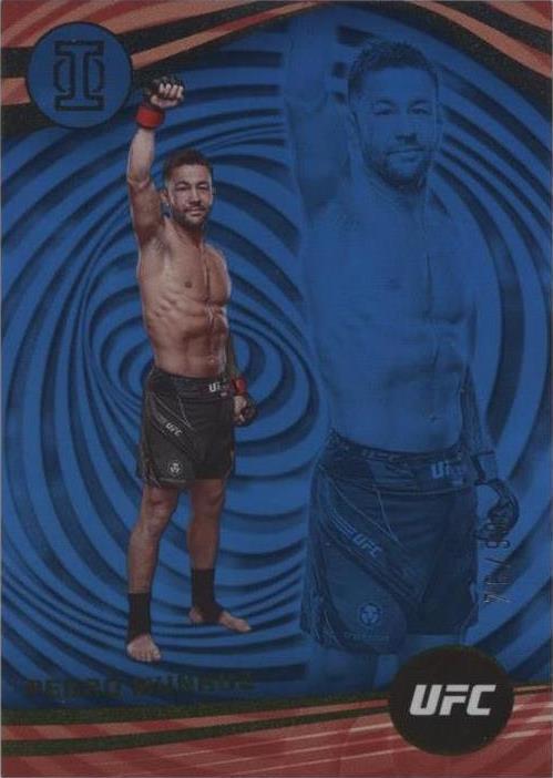 Pedro Munhoz 2023 Panini Chronicles UFC Base Illusions #265 Blue