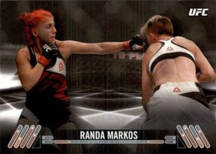 Randa Markos 2017 Topps UFC Knockout Base #63 Red