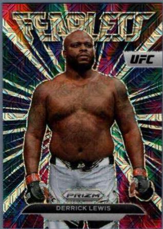Derrick Lewis 2023 Panini Prizm UFC Fearless #26 Mojo