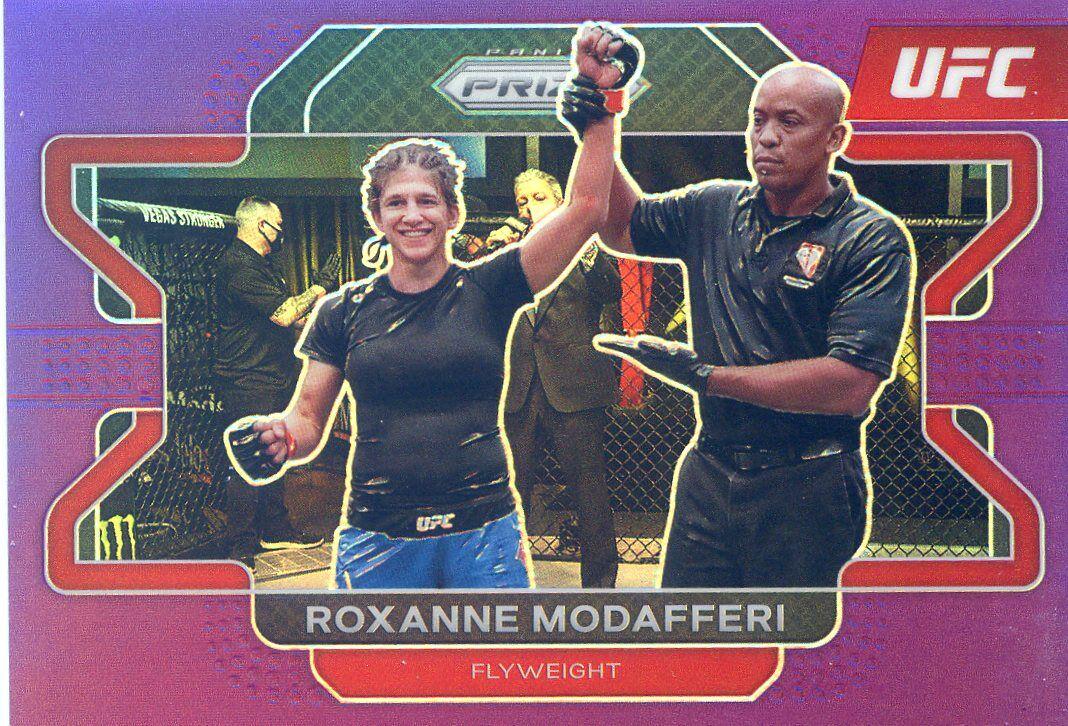 Roxanne Modafferi 2022 Panini Prizm UFC Base #40 Purple
