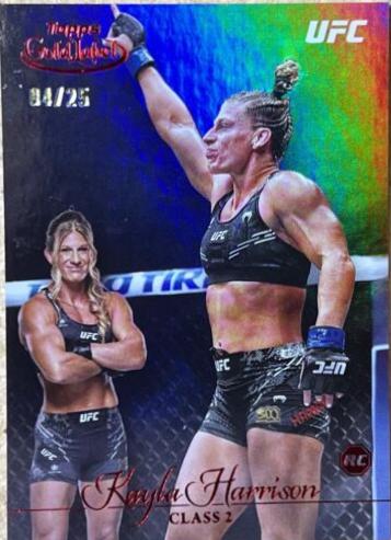 Kayla Harrison 2024 Topps Gold Label UFC Base Class II #83 Red