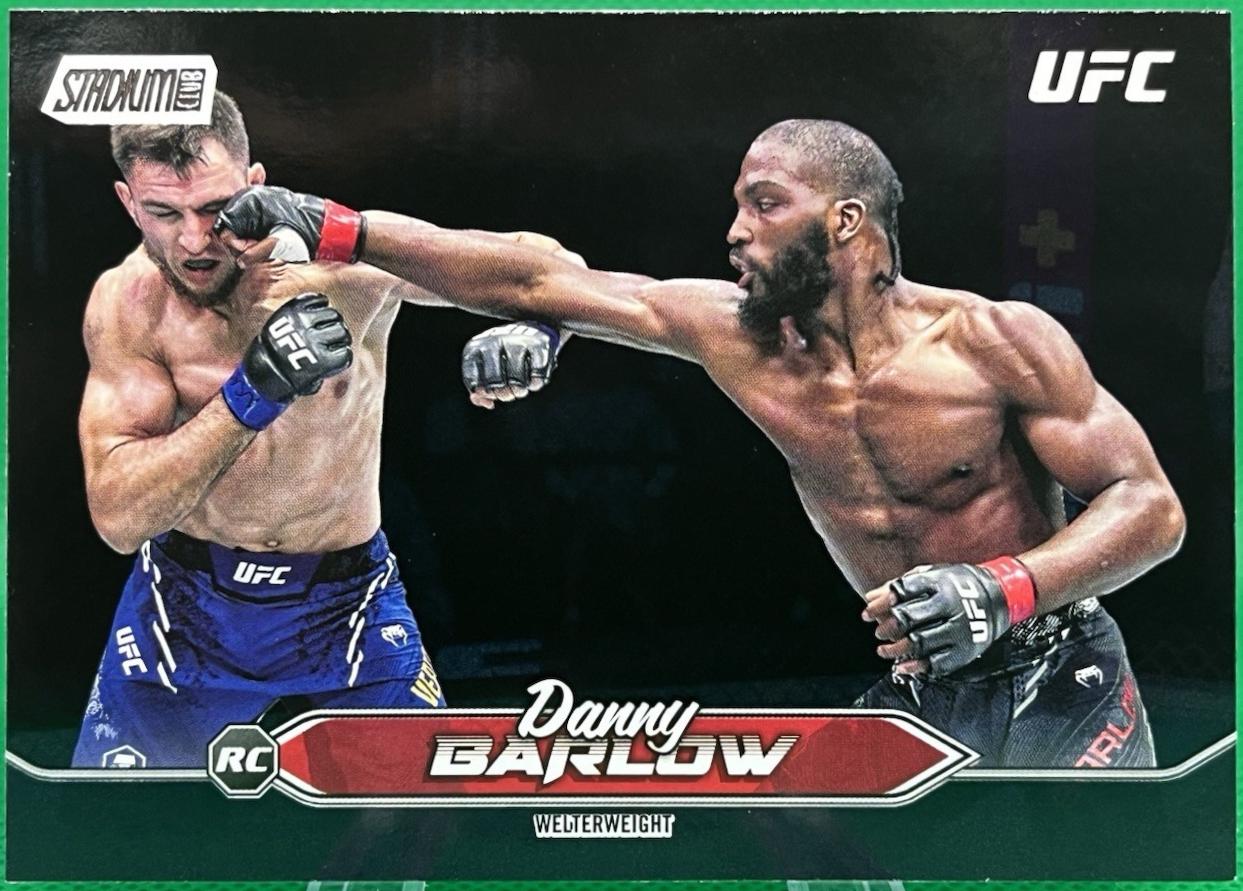 Danny Barlow 2025 Topps Stadium Club UFC Base #5 Black