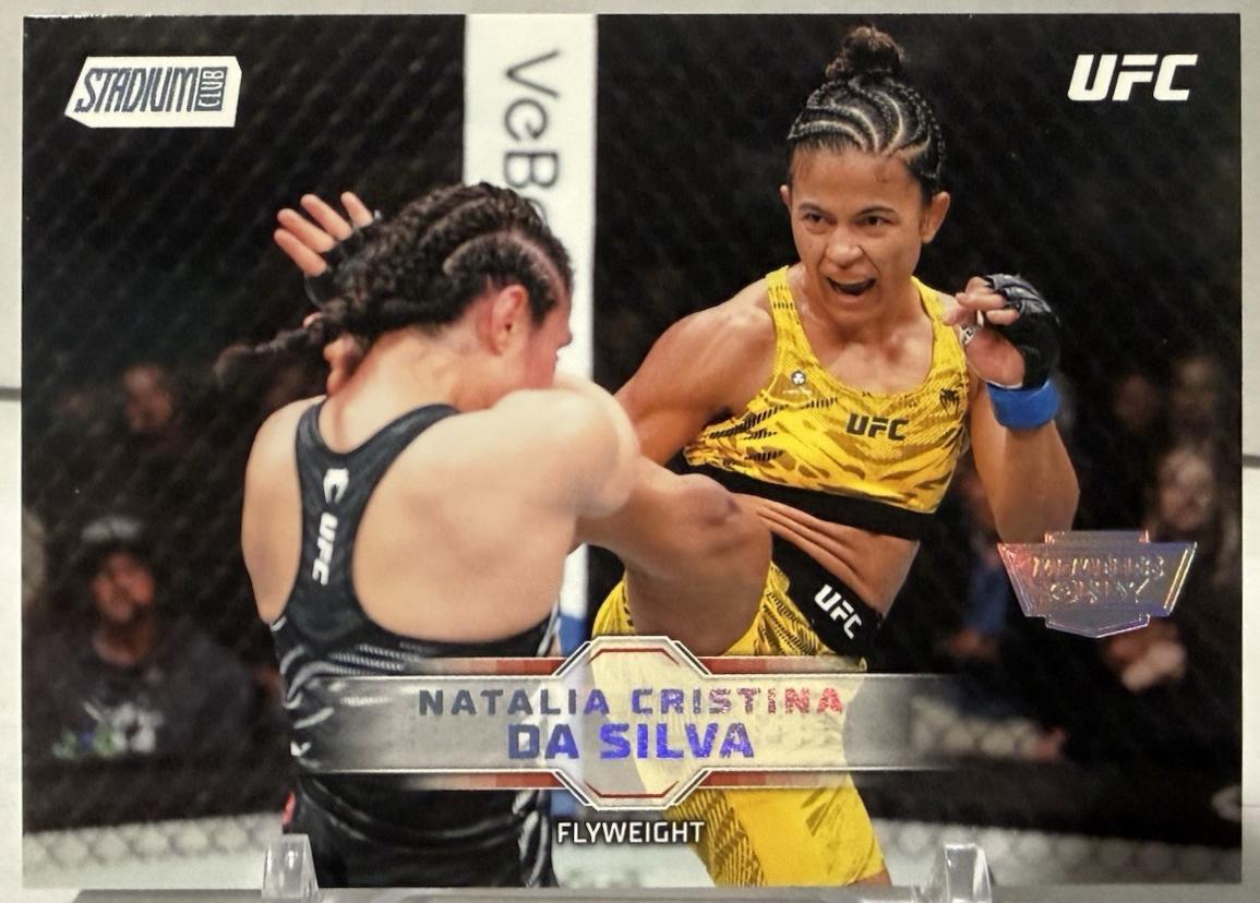 Natalia Silva 2026 Topps Stadium Club UFC Base #36 Members Only