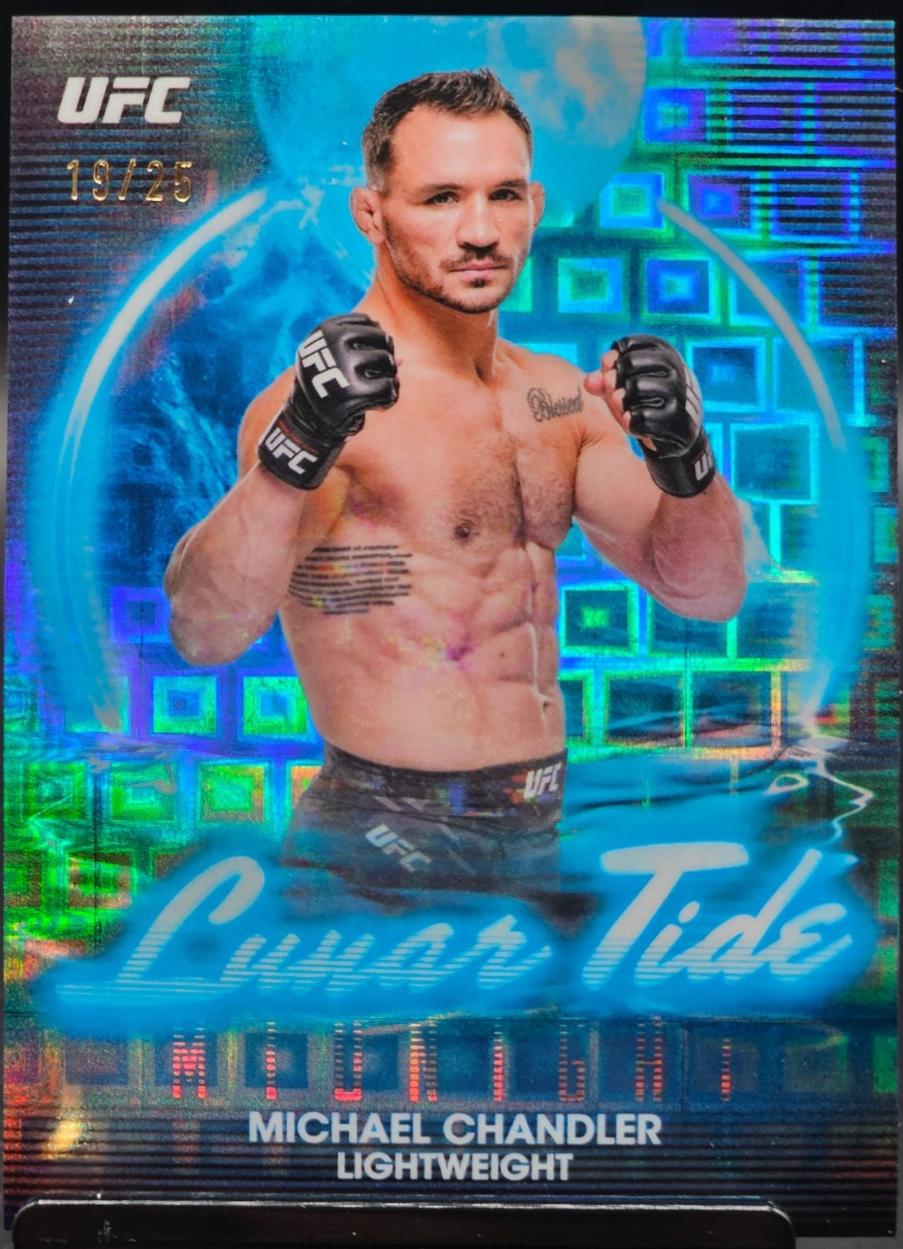 Michael Chandler 2025 Topps Midnight UFC Lunar Tide #LT-19 Moonrise