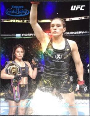 Alexa Grasso 2024 Topps Gold Label UFC Base Class I #20 Blue