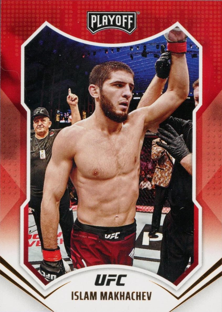 Islam Makhachev 2022 Panini Chronicles UFC Base Playoff #163 Bronze
