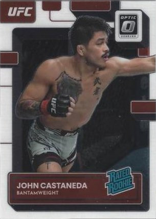 John Castaneda 2023 Panini Donruss Optic UFC Base #127 Green