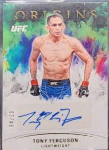 Tony Ferguson 2022 Panini Chronicles UFC Origins Autographs #15 Gold