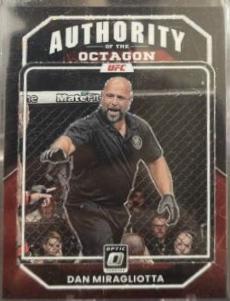 Dan Miragliotta 2023 Panini Donruss Optic UFC Base #146 Black Velocity