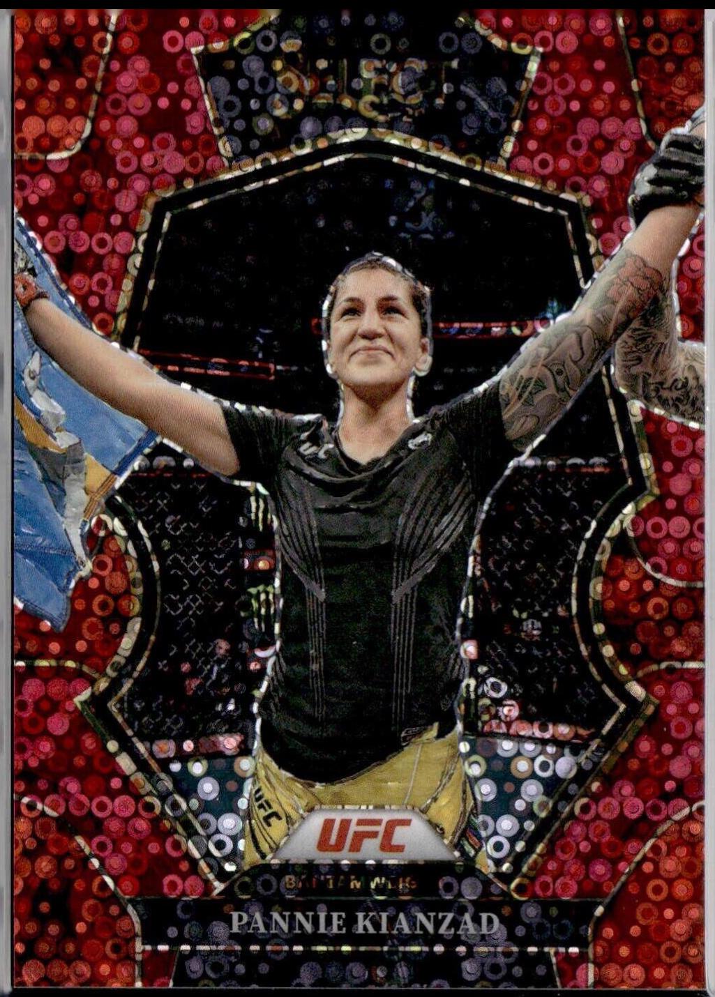 Pannie Kianzad 2023 Panini Select UFC Premier Level #119 Red Disco