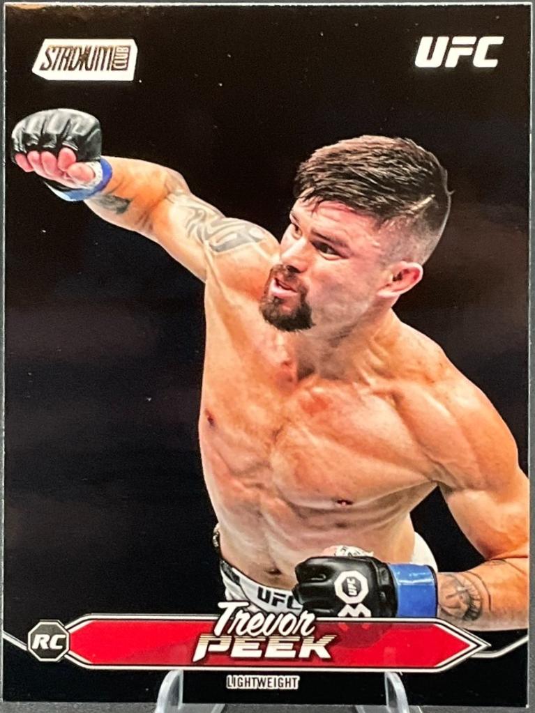 Trevor Peek 2025 Topps Stadium Club UFC Base #120 Black