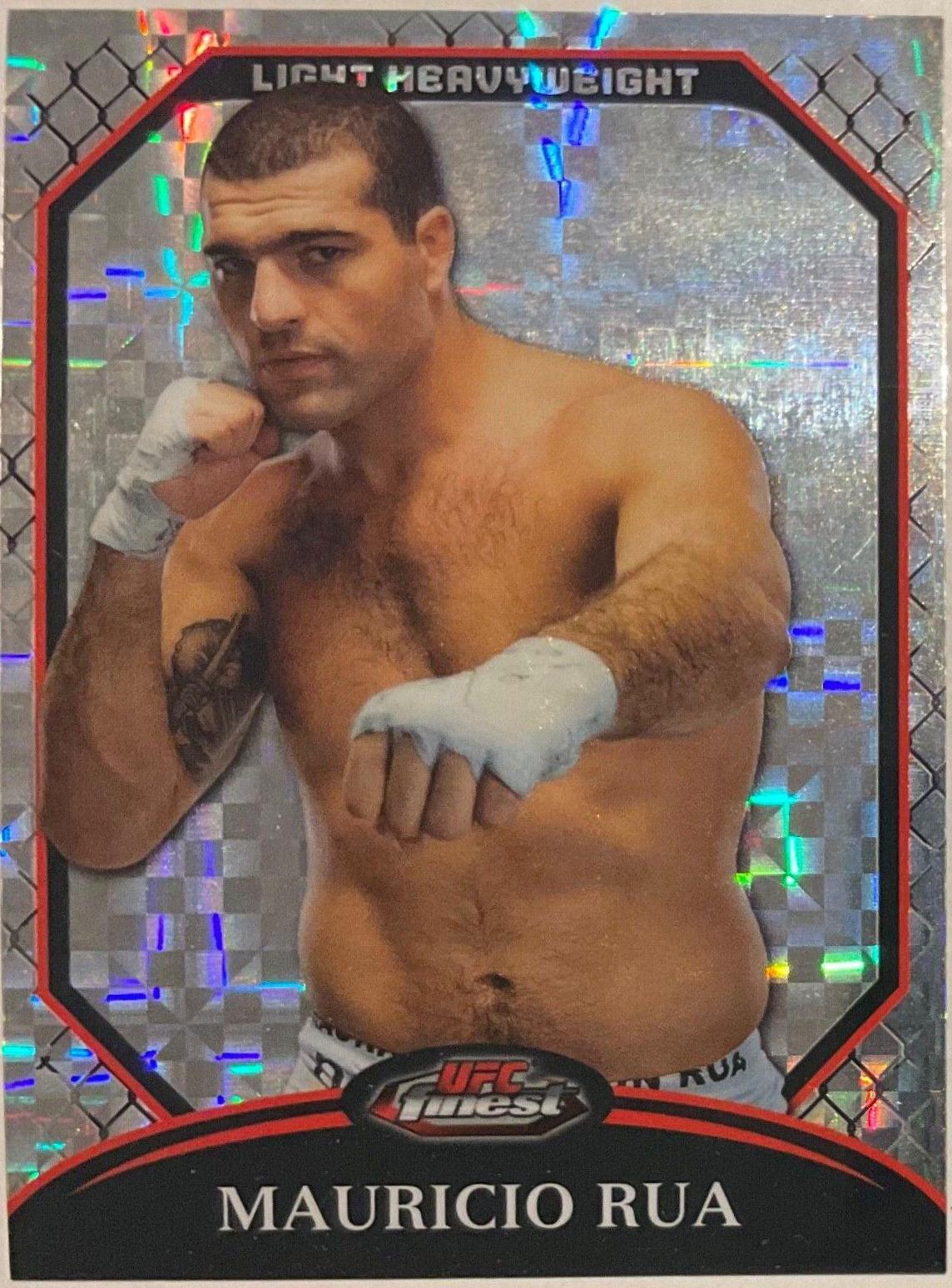Mauricio Rua 2011 Topps Finest UFC Base #74 Refractor