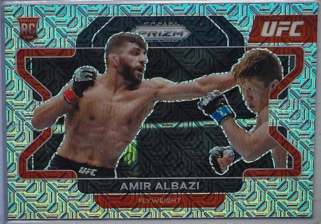 Amir Albazi 2022 Panini Prizm UFC Base #75 Mojo