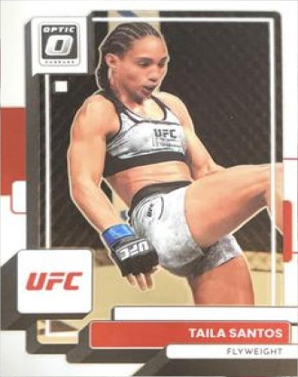 Taila Santos 2023 Panini Donruss Optic UFC Base #10 Lucky Envelopes