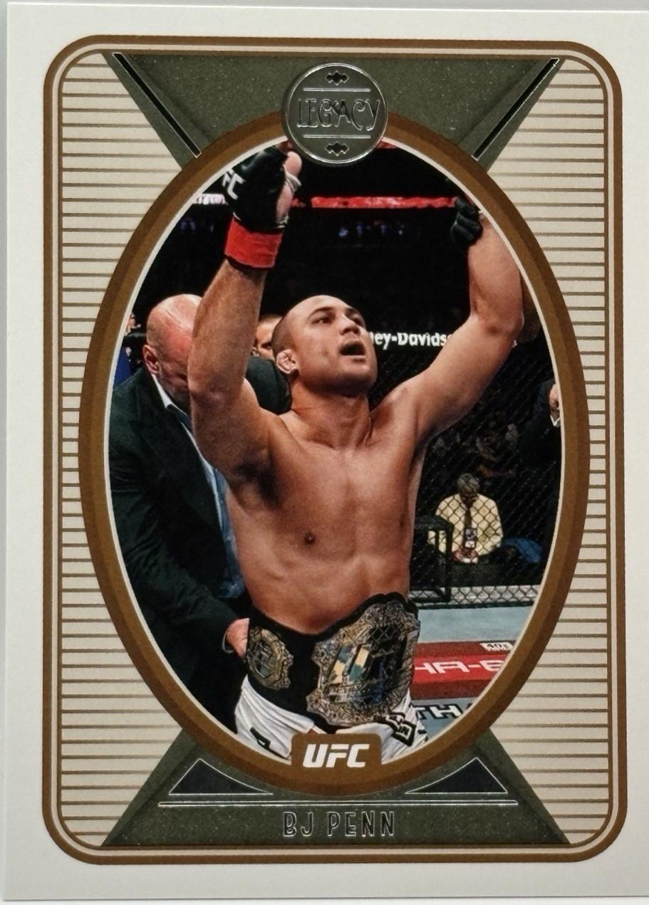 BJ Penn 2022 Panini Chronicles UFC Base Legacy #142 Red