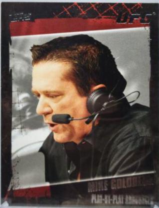 Mike Goldberg 2010 Topps UFC Base #168 Silver