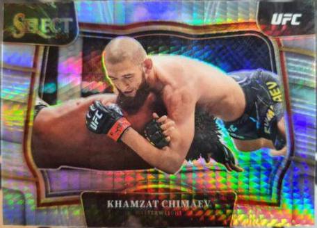Khamzat Chimaev 2023 Panini Select UFC Octagonside #213 Lucky Envelopes