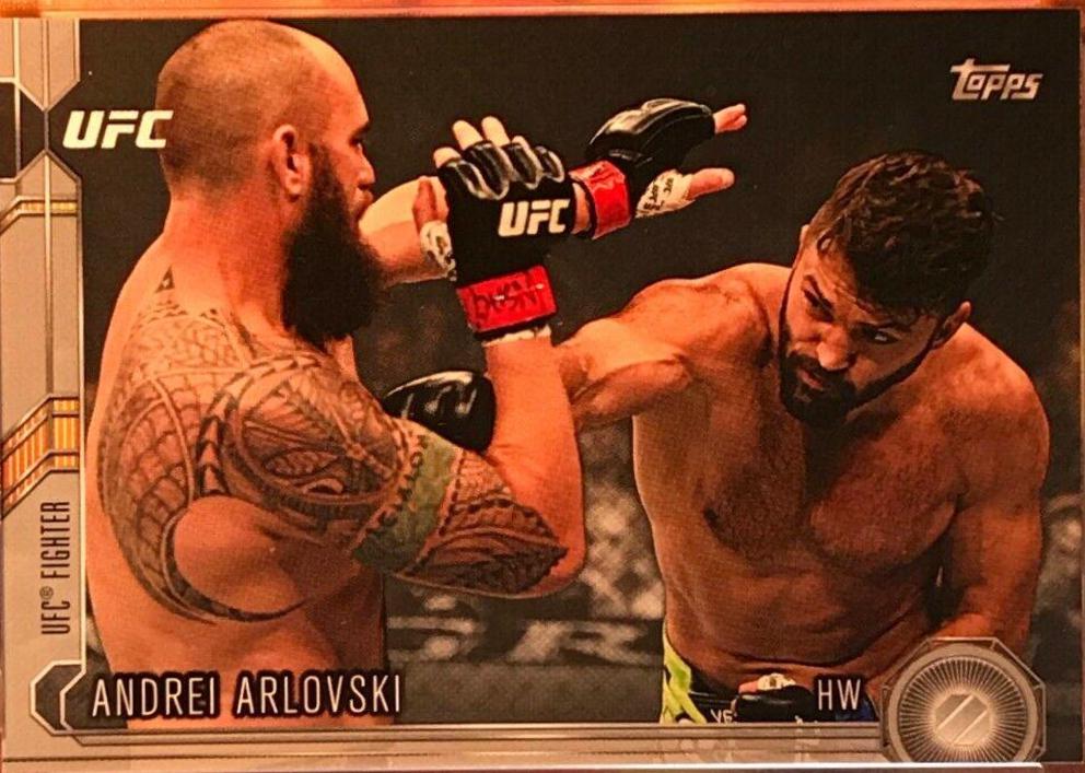 Andrei Arlovski 2015 Topps UFC Chronicles Base #9 Silver