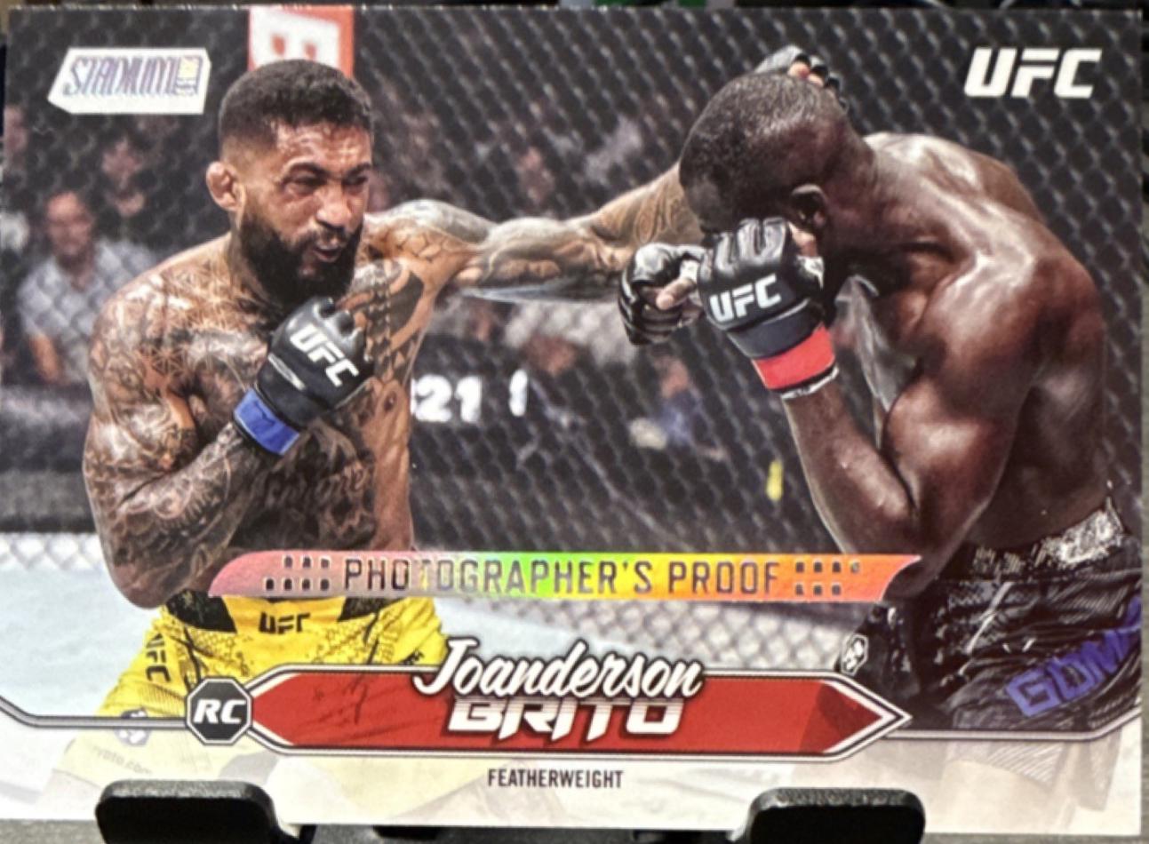 Joanderson Brito 2025 Topps Stadium Club UFC Base #19 Photographer's Proof