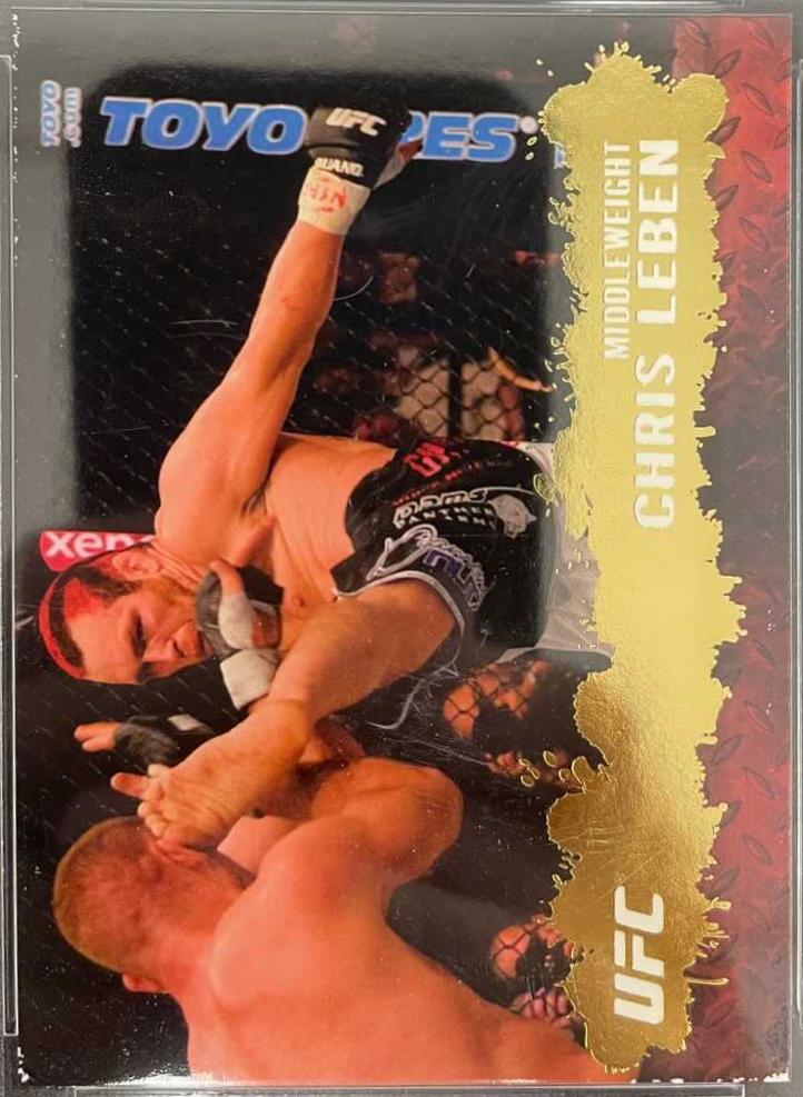 Chris Leben 2009 Topps UFC Round 2 Base #38 Gold