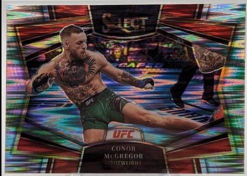 Conor McGregor 2023 Panini Select UFC Snapshots #3 Silver