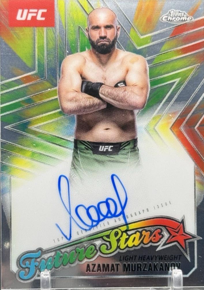 Azamat Murzakanov 2025 Topps Chrome UFC Future Stars Autographs #FSA-AM