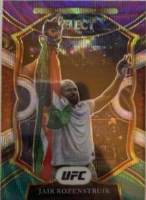 Jairzinho Rozenstruik 2021 Panini Select UFC Concourse #94 Tri Color