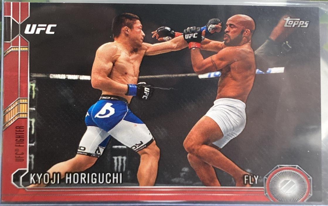 Kyoji Horiguchi 2015 Topps UFC Chronicles Base #212 Red