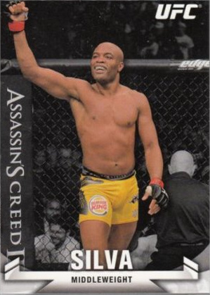 Anderson Silva 2013 Topps UFC Knockout Base #56 Red