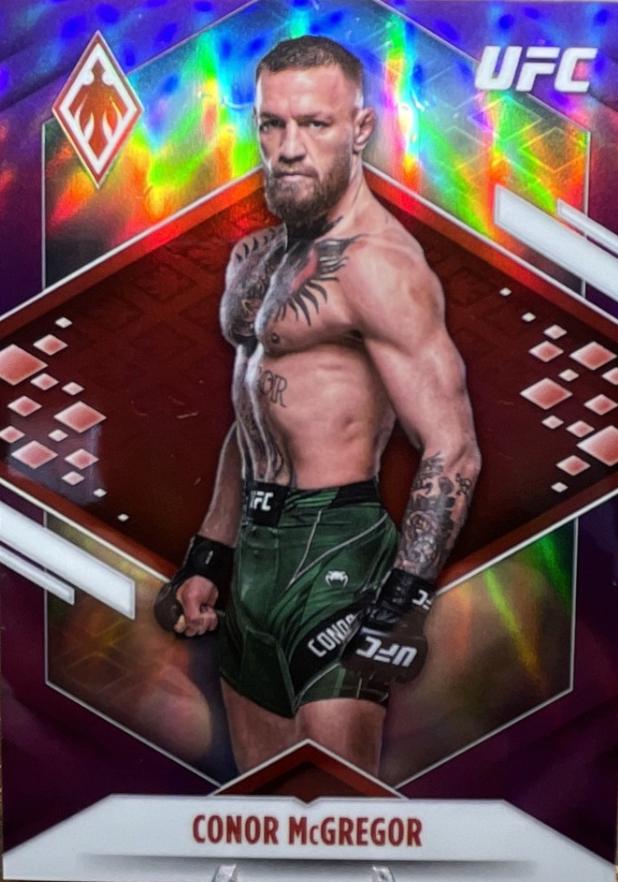 Conor McGregor 2022 Panini Chronicles UFC Base Phoenix #311 Purple