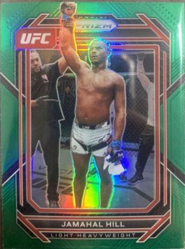 Jamahal Hill 2023 Panini Prizm UFC Base #119 Green