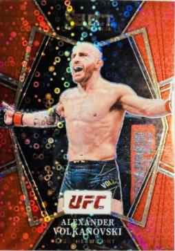 Alexander Volkanovski 2022 Panini Select UFC Premier Level #111 Red Disco