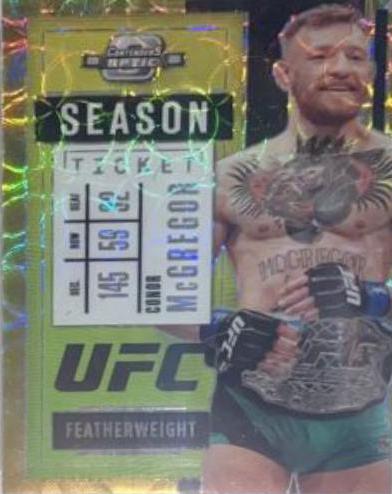 Conor McGregor 2021 Panini Chronicles UFC Base XR #199 Asia Gold